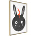 Poster Rabbit Sees Everything - abstract animal with orange fur 122906 additionalThumb 14