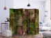 Room Divider Living Wall II - texture of brown bricks covered with rust and mold 123006 additionalThumb 2
