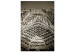 Canvas Notre Dame Cathedral portal - black and white Paris architecture photo 123906