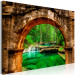 Canvas Print Green Stream (1 Part) Wide 124006 additionalThumb 2