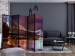 Room Divider Moonlight over the City II (5-piece) - urban architecture and bridge at night 124206 additionalThumb 4