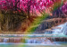 Canvas Pink Trees and Waterfall (1 Part) Wide 125006 additionalThumb 4