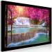 Canvas Pink Trees and Waterfall (1 Part) Wide 125006 additionalThumb 2