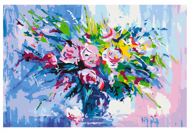 Paint by Number Kit Colorful Bouquet 127406 additionalImage 7