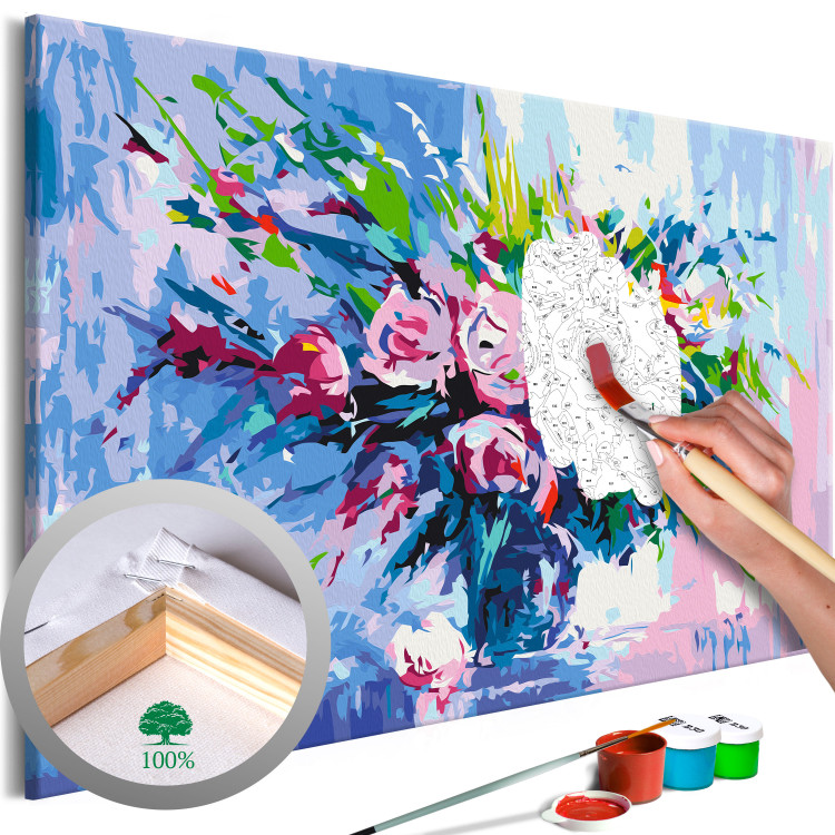 Paint by Number Kit Colorful Bouquet 127406