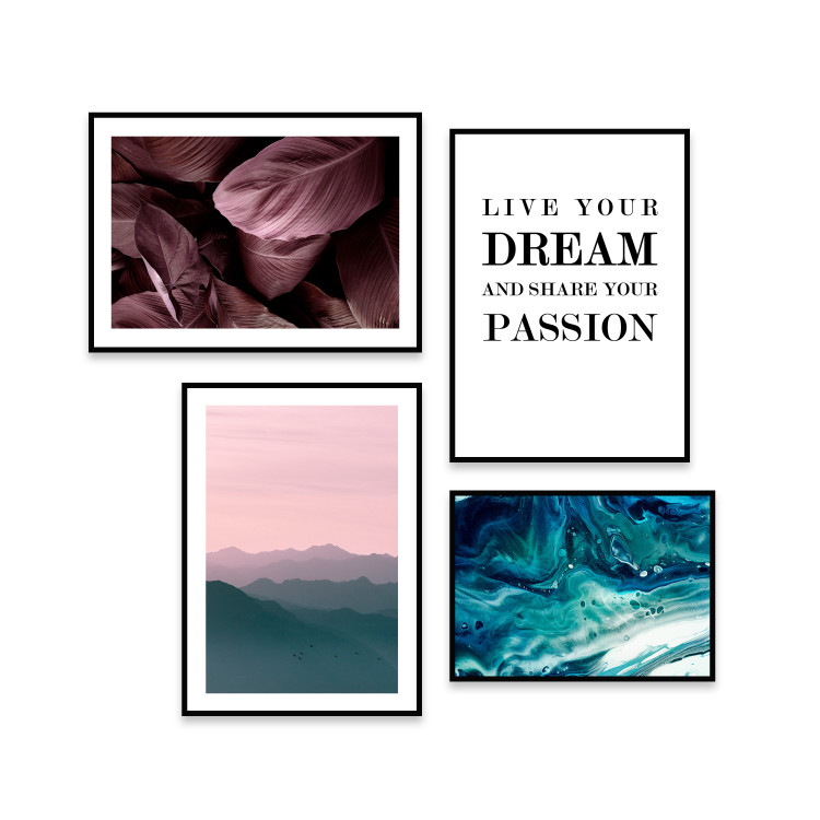 Wall art in set Life passions 129306 additionalImage 1