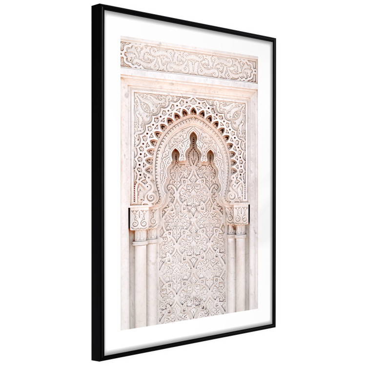 Poster Lacy Radiance - beige architecture of a column adorned with ornaments 129506 additionalImage 8