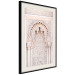 Poster Lacy Radiance - beige architecture of a column adorned with ornaments 129506 additionalThumb 2