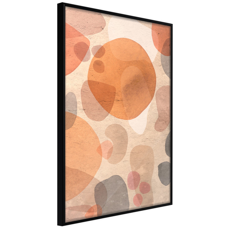 Poster Amber Kaleidoscope - abstract texture of geometric figures 129806 additionalImage 2
