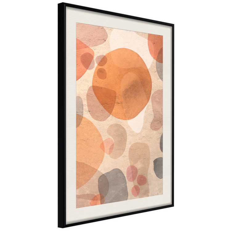 Poster Amber Kaleidoscope - abstract texture of geometric figures 129806 additionalImage 14