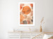 Poster Amber Kaleidoscope - abstract texture of geometric figures 129806 additionalThumb 7