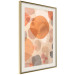 Poster Amber Kaleidoscope - abstract texture of geometric figures 129806 additionalThumb 13