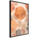 Poster Amber Kaleidoscope - abstract texture of geometric figures 129806 additionalThumb 2