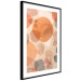 Poster Amber Kaleidoscope - abstract texture of geometric figures 129806 additionalThumb 12