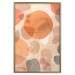 Poster Amber Kaleidoscope - abstract texture of geometric figures 129806 additionalThumb 21