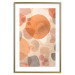Poster Amber Kaleidoscope - abstract texture of geometric figures 129806 additionalThumb 16
