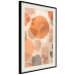 Poster Amber Kaleidoscope - abstract texture of geometric figures 129806 additionalThumb 14