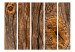 Room Separator Old Tree II (5-piece) - simple brown-colored composition 133506 additionalThumb 3