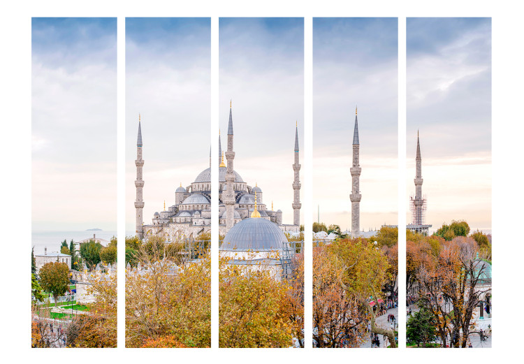 Room Separator Hagia Sophia - Istanbul II - autumn landscape of historic architecture 134006 additionalImage 3
