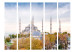 Room Separator Hagia Sophia - Istanbul II - autumn landscape of historic architecture 134006 additionalThumb 3