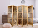 Room Divider Screen Klimt's Golden Tree II (5-piece) - elegant plant abstraction 134306 additionalThumb 6
