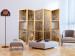 Room Divider Screen Klimt's Golden Tree II (5-piece) - elegant plant abstraction 134306 additionalThumb 8