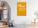 Canvas Print Nice greeting - white lettering in English Good Morning Little One 135706 additionalThumb 3