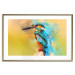 Poster Bird Watcher - colorful composition with a small bird 137006 additionalThumb 6