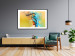 Poster Bird Watcher - colorful composition with a small bird 137006 additionalThumb 19