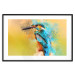 Poster Bird Watcher - colorful composition with a small bird 137006 additionalThumb 7