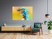 Poster Bird Watcher - colorful composition with a small bird 137006 additionalThumb 23