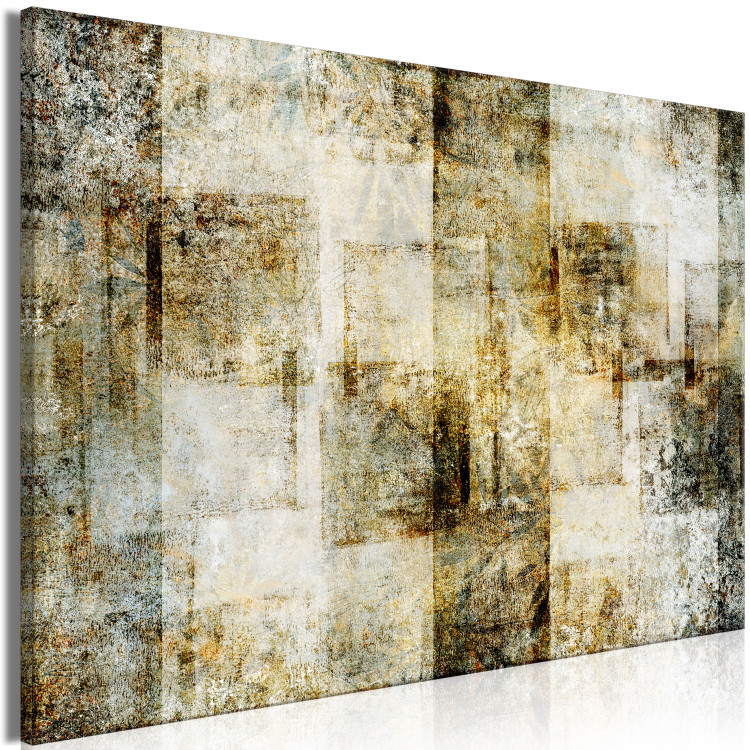 Canvas Cyberspace (1-piece) Wide - abstract dark texture 137306 additionalImage 2