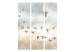 Room Divider Golden Geese (3-piece) - Birds against the sky and countryside landscape 138106 additionalThumb 3