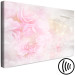 Canvas Art Print In Pink Tone (1-piece) wide - pink flowers amidst lace 138506 additionalThumb 6