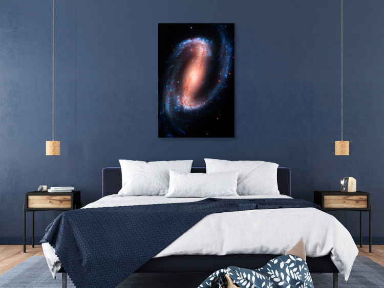 Canvas Print Spiral Galaxy - Stars in Space as Seen through a Telescope 146306 additionalImage 3