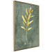 Wall Poster Original Plant - Fragment of an Olive Tree on a Marble Background 148906 additionalThumb 5