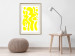 Poster Geometric Abstraction - Light Yellow Spherical Shapes and Forms 149706 additionalThumb 18