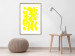 Poster Geometric Abstraction - Light Yellow Spherical Shapes and Forms 149706 additionalThumb 16
