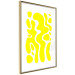Poster Geometric Abstraction - Light Yellow Spherical Shapes and Forms 149706 additionalThumb 9