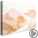 Canvas Abstract Mountains - Graphics in Honey Colors With a Landscape 149806 additionalThumb 6