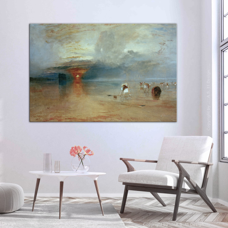 Reproduction Painting Calais Beach, Low Tide 150406 additionalImage 3