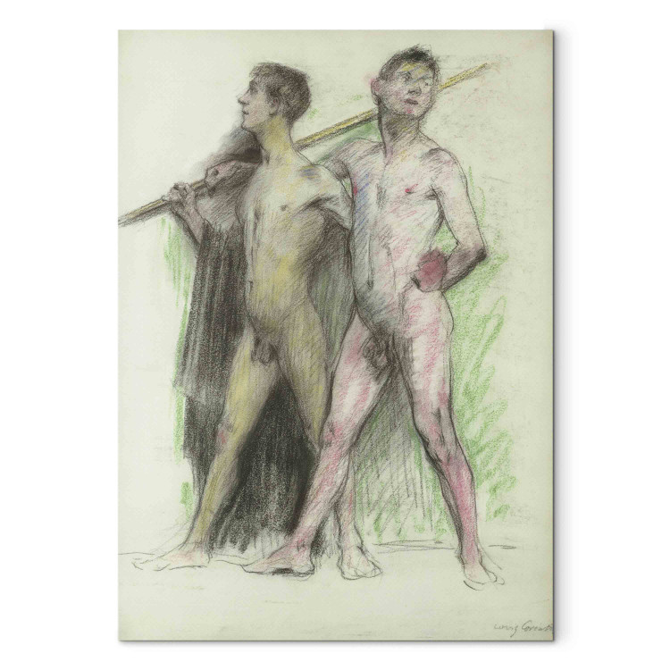 Art Reproduction Study of two male figures 155206