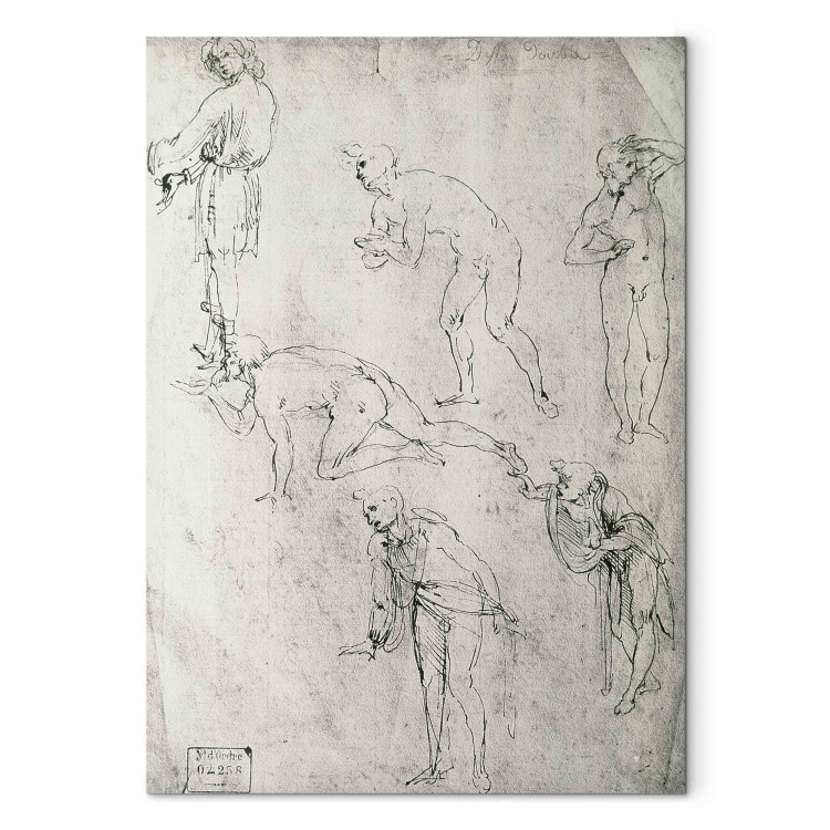 Art Reproduction Six Figures, Study for an Epiphany 155606