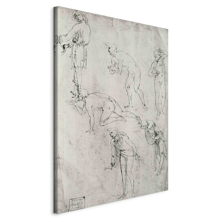 Art Reproduction Six Figures, Study for an Epiphany 155606 additionalImage 2