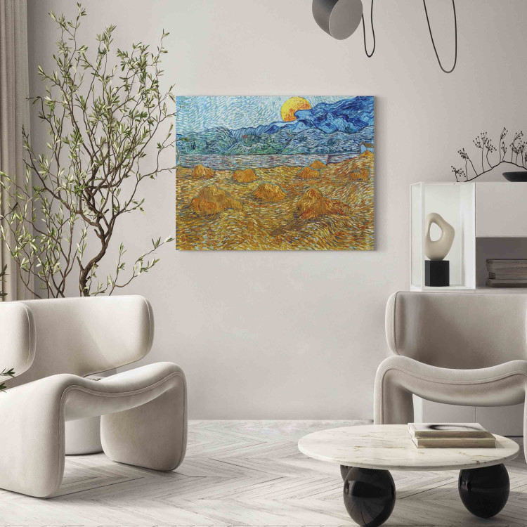 Art Reproduction Evening landscape with rising moon  159406 additionalImage 5