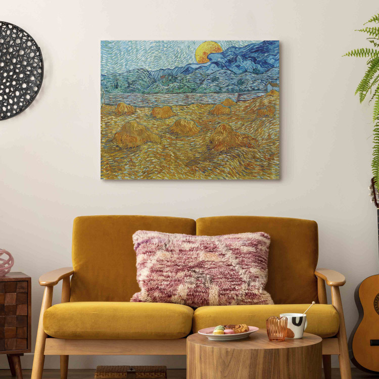 Art Reproduction Evening landscape with rising moon  159406 additionalImage 3