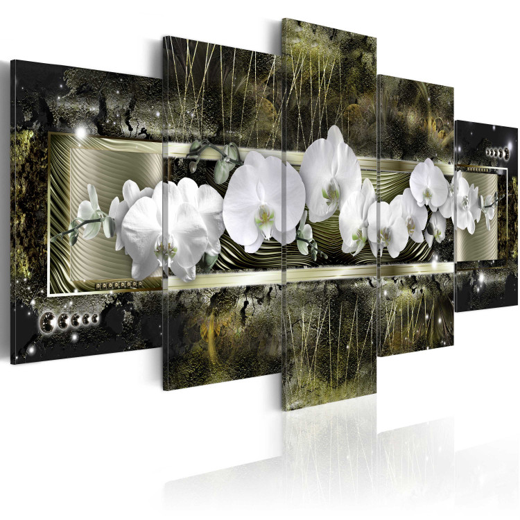 Canvas The dream of white orchids 55506 additionalImage 2