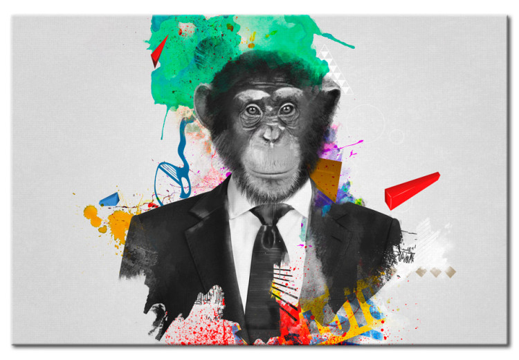 Canvas Art Print Mr Monkey 55706