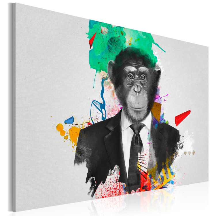 Canvas Art Print Mr Monkey 55706 additionalImage 2