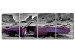Canvas Print Retro car at Colorado Desert - 4 pieces 59006